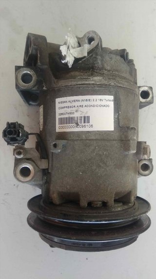 COMPRESOR AIRE ACONDICIONADO NISSAN ALMERA (N16/E