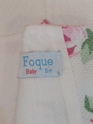 Vestido 6 meses Foque