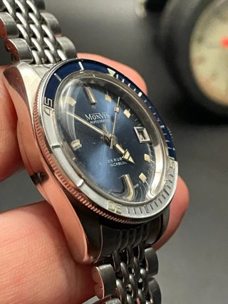 Orologio Monvis Skin Diver Vintage Automatico