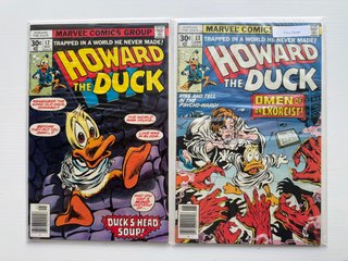 Howard the Duck (1976 1st Series) #12 & 13