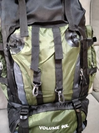 Mochila de gran capacidad 90+10L
