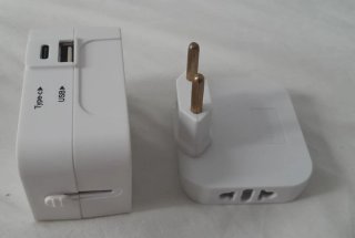 Adaptador de corriente viaje cargador.