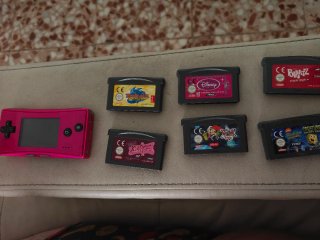 Nintendo Game Boy Micro Rosa
