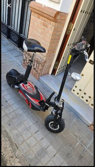 Patinete eléctrico Ovex 1000W con asiento
