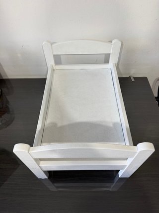 Lettino bianco per cani/gatti