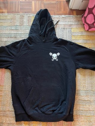 Sudadera Grenzgaenger Negra Talla M