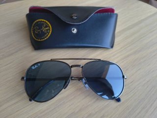 Ray-Ban Aviator 2 Titanium Blue RB8225 Chromance