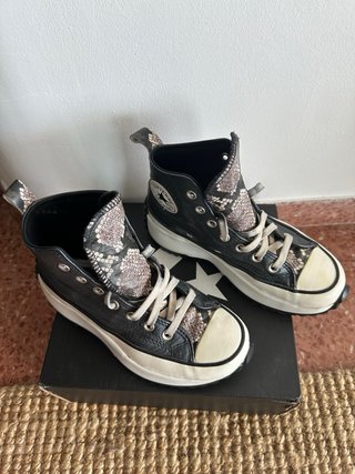 Converse Run Star Hike Beige/Negro