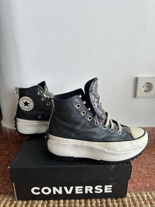 Converse Run Star Hike Beige/Negro