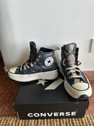 Converse Run Star Hike Beige/Negro