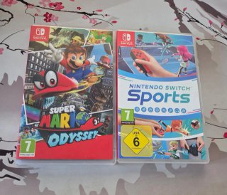 Pack Super Mario Odyssey y Nintendo Switch Sports