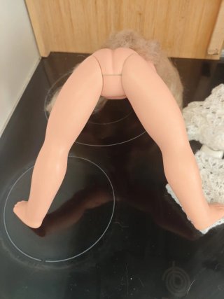 Muñeca Nancy pelo rubio ojos azules