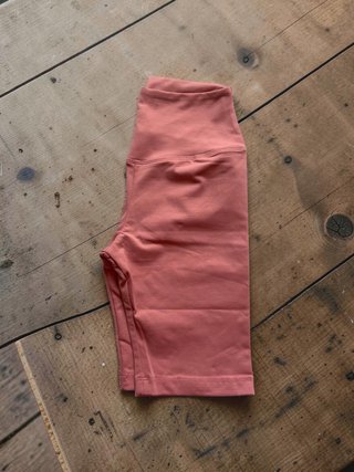 Leggings cortos rosa