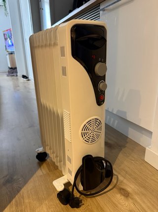 Radiador Silver Crest blanco