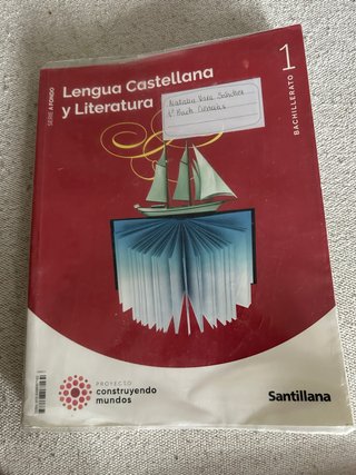 Lengua castellana y literatura 1 Bachillerato