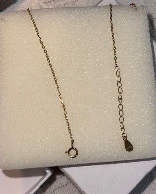 Collar plata de ley 925 chapada en oro