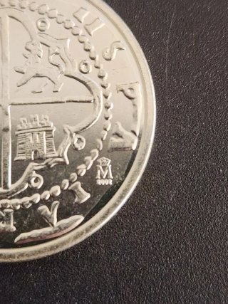 Réplica 8 Reales Felipe II (FNMT)