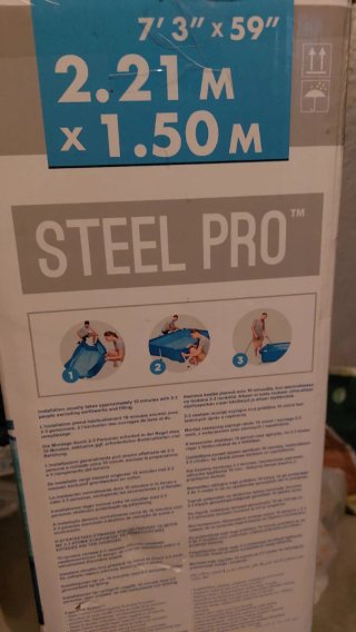 Piscina Bestway Steel Pro 2.21x1.50m