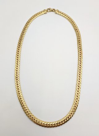 Gargantilla Serpiente de oro 18k, 21.76 g, 45 cm.