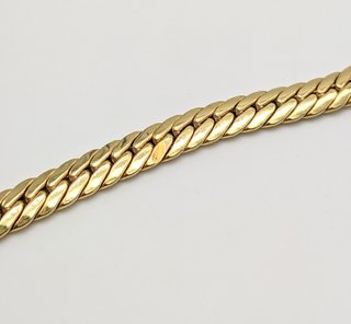 Gargantilla Serpiente de oro 18k, 21.76 g, 45 cm.