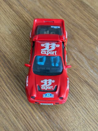 Scalextric Ford RS 200 Rojo N28