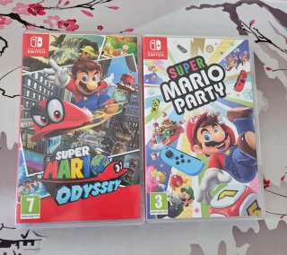 Pack Super Mario Odyssey y Super Mario Party
