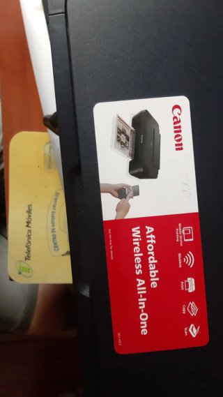 Impresora Canon Inalámbrica Todo en Uno