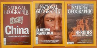 Revistas sueltas de NATIONAL GEOGRAPHIC año 2008