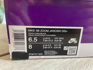 Zapatillas Nike SB Zoom Janoski OG+ Talla 39