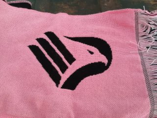 Sciarpa Palermo Calcio Ufficiale Rosa Nera