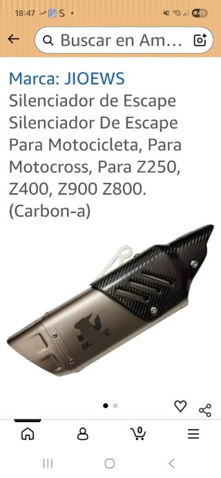 Tubo de escape Akrapovič
