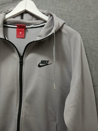 Felpa Nike con cappuccio taglia S grigio