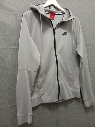 Felpa Nike con cappuccio taglia S grigio