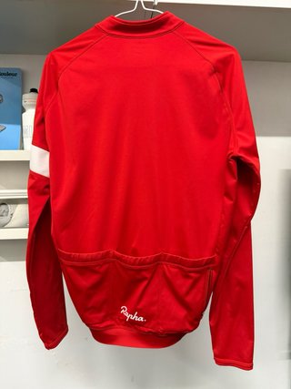 Chaqueta Ciclismo Rapha Core Roja Manga Larga