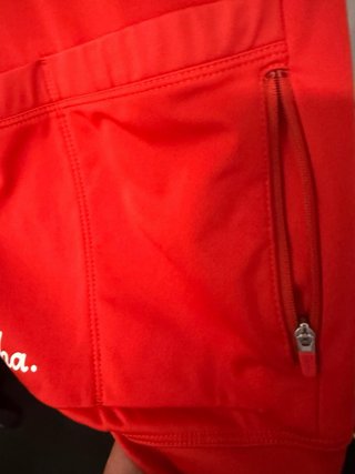 Chaqueta Ciclismo Rapha Core Roja Manga Larga
