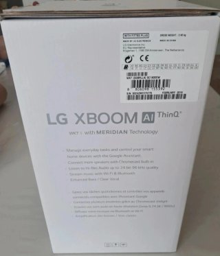LG XBOOM WK7 AI ThinQ Altavoz Meridian