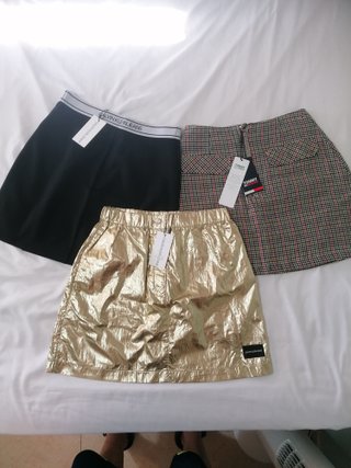 Minifaldas marcas caras S/M + regalo