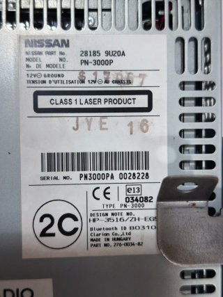 Radio Nissan 2 DIN Cargador 6 CD