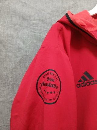 Adidas Tracktop Rossa Taglia XXL