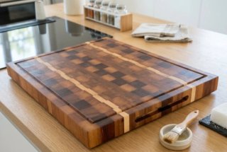 Tagliere Professionale End-Grain (62x48x5 cm)
