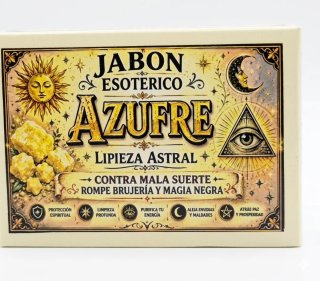 Jabón Esotérico Azufre Limpieza Astral
