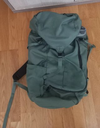 Mochila senderismo Quechua verde