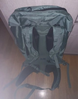 Mochila senderismo Quechua verde