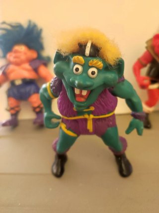 Lote 3 Figuras Troll Warriors Tyco/Applause 1992
