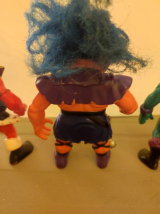 Lote 3 Figuras Troll Warriors Tyco/Applause 1992