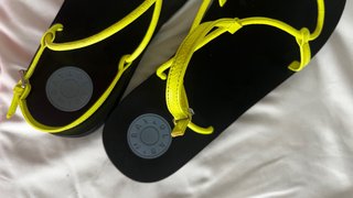 Sandalias Bimba y Lola Neón Talla 38