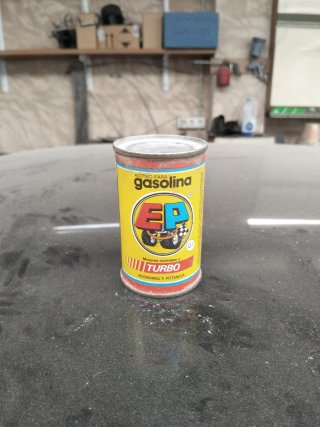 Lata Aditivo Gasolina EP Turbo Antigua Sin Abrir