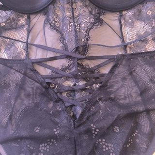 Body azul marino de encaje Hunkemöller - Talla S