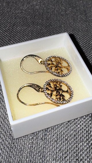 Pendientes Lotus plata de ley 925