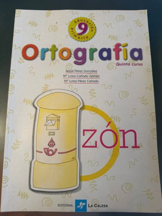 Ortografía 9 quinto curso : Educación Primaria